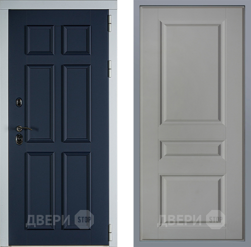 Дверь Заводские двери Стокгольм Стокгольм Грей софт в Фрязино