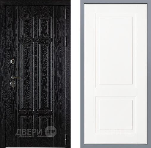 Дверь Заводские двери Мюнхен Доррен Белый софт в Фрязино