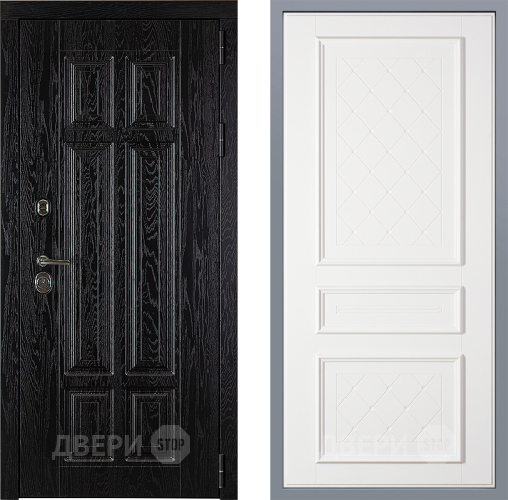 Дверь Заводские двери Мюнхен Урбино Белый софт в Фрязино