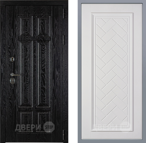 Дверь Заводские двери Мюнхен Упра Белый софт в Фрязино