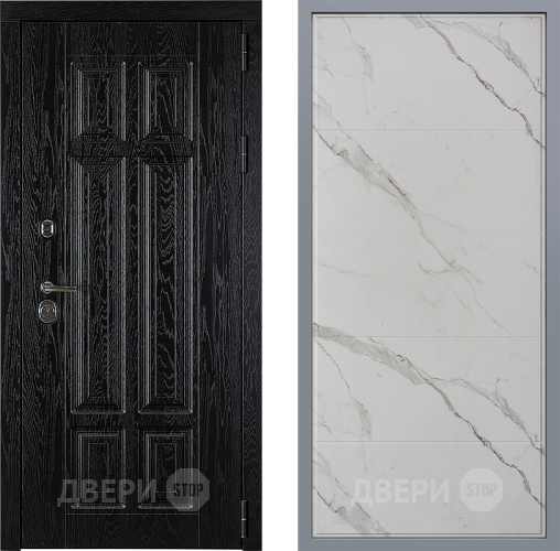 Дверь Заводские двери Мюнхен Тривия Мрамор белый в Фрязино