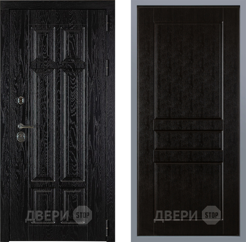 Дверь Заводские двери Мюнхен К-2 Венге в Фрязино