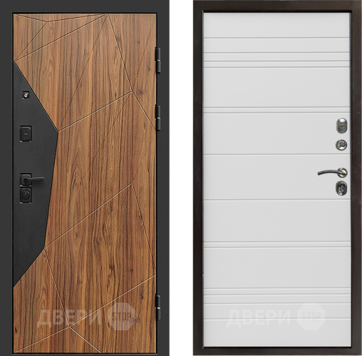 Входная металлическая Дверь Престиж Avangard Line Белый в Фрязино