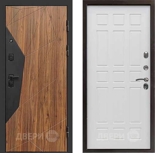 Входная металлическая Дверь Престиж Avangard Спарта Лиственница белая в Фрязино