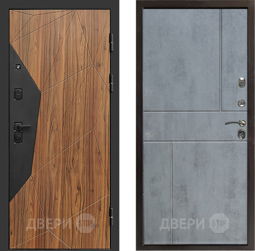 Входная металлическая Дверь Престиж Avangard Горизонт Бетон темный в Фрязино