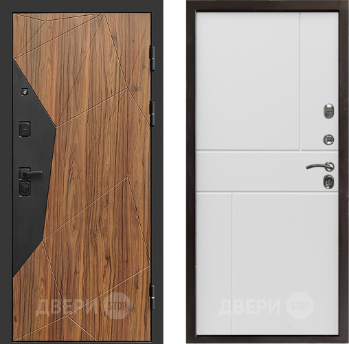 Входная металлическая Дверь Престиж Avangard Горизонт Бетон белый в Фрязино