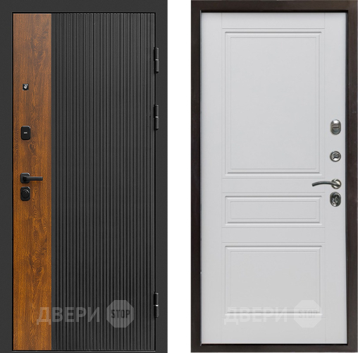 Входная металлическая Дверь Престиж Prestizh Классика Белый матовый в Фрязино