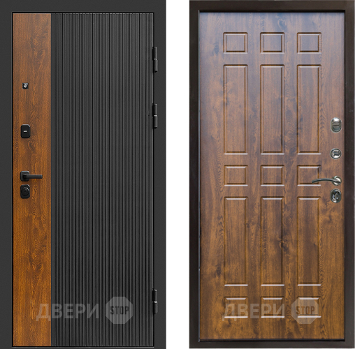 Входная металлическая Дверь Престиж Prestizh Спарта Дуб в Фрязино