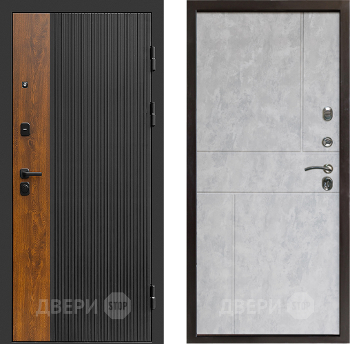 Входная металлическая Дверь Престиж Prestizh Горизонт Бетон светлый в Фрязино