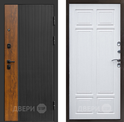 Входная металлическая Дверь Престиж Prestizh Премиум Лиственница белая в Фрязино