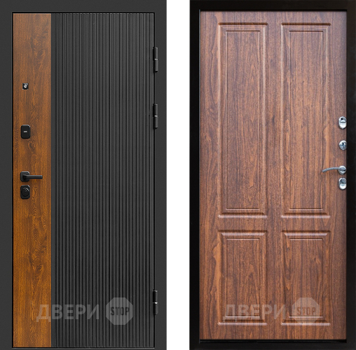 Входная металлическая Дверь Престиж Prestizh Премиум Орех светлый в Фрязино