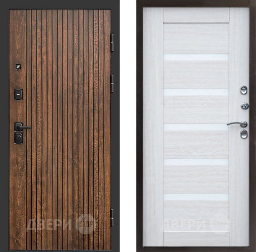 Входная металлическая Дверь Престиж Tvist Царга Лиственница белая в Фрязино