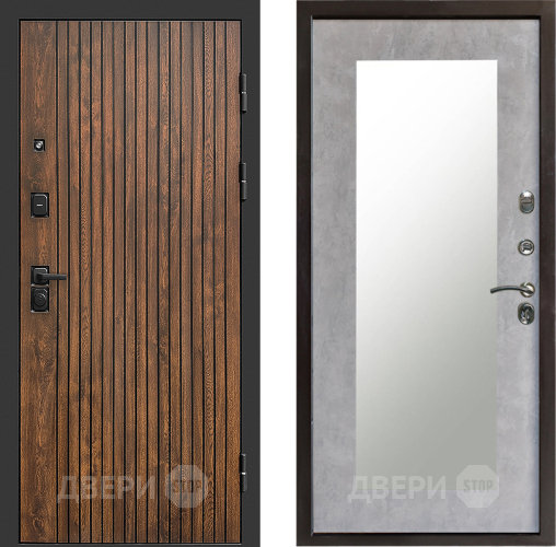 Дверь Престиж Tvist Зеркло Пастораль Бетон светлый в Фрязино