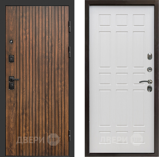 Входная металлическая Дверь Престиж Tvist Спарта Лиственница белая в Фрязино