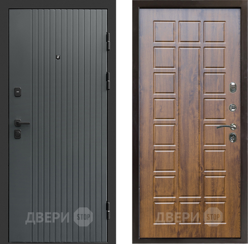 Входная металлическая Дверь Престиж Tvist Grey Престиж Дуб в Фрязино