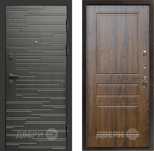 Входная металлическая Дверь Престиж Rivera Классика Дуб в Фрязино