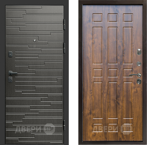 Входная металлическая Дверь Престиж Rivera Спарта Дуб в Фрязино