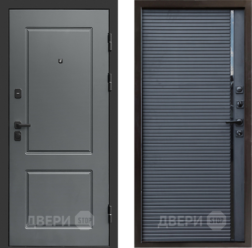 Входная металлическая Дверь Престиж Verona Porte Черный кварц в Фрязино