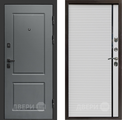 Входная металлическая Дверь Престиж Verona Porte Белый в Фрязино