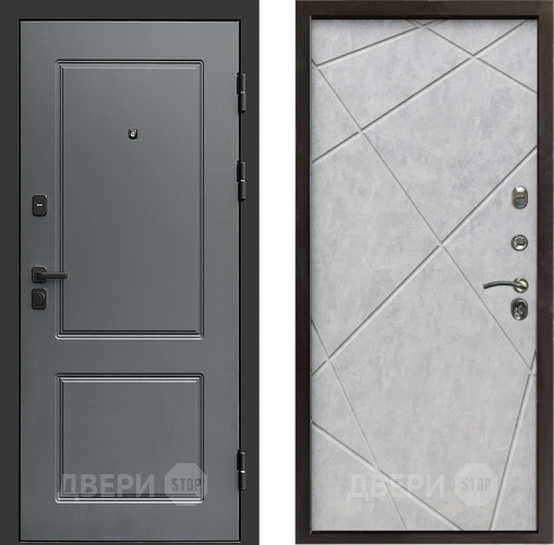 Дверь Престиж Verona Лучи Бетон светлый в Фрязино