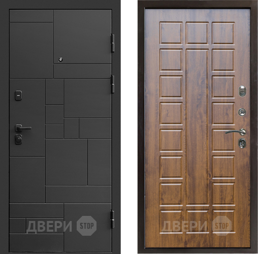 Входная металлическая Дверь Престиж Kvadro Престиж Дуб в Фрязино