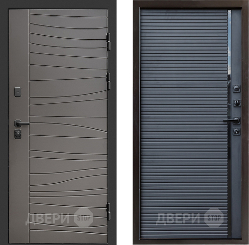 Входная металлическая Дверь Престиж Siciliya Porte Черный кварц в Фрязино