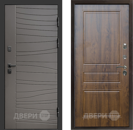 Входная металлическая Дверь Престиж Siciliya Классика Дуб в Фрязино