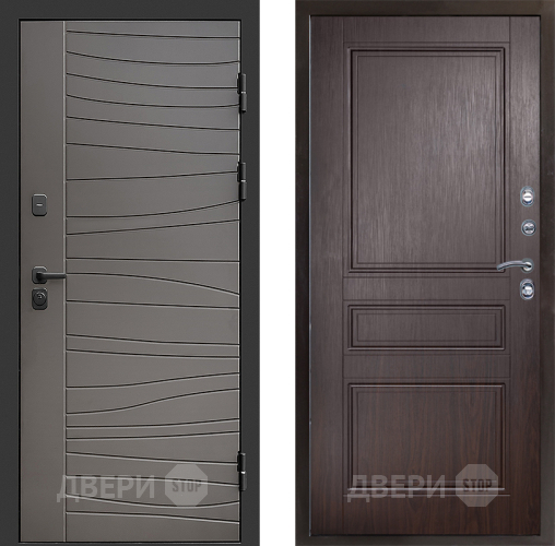 Входная металлическая Дверь Престиж Siciliya Классика Венге в Фрязино