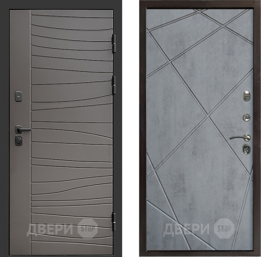 Дверь Престиж Siciliya Лучи Бетон темный в Фрязино