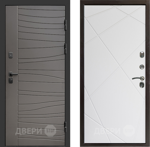 Дверь Престиж Siciliya Лучи Бетон белый в Фрязино