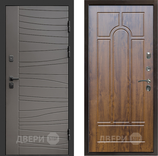 Входная металлическая Дверь Престиж Siciliya Арка Дуб в Фрязино