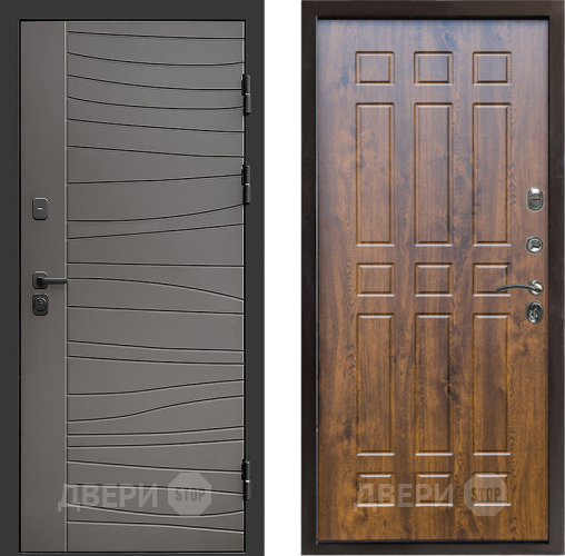 Входная металлическая Дверь Престиж Siciliya Спарта Дуб в Фрязино