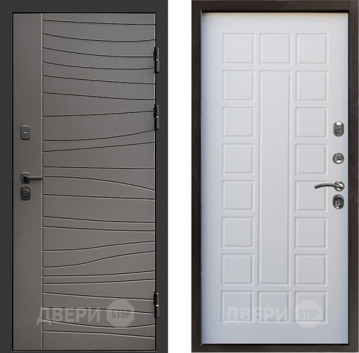 Входная металлическая Дверь Престиж Siciliya Престиж Белое дерево в Фрязино