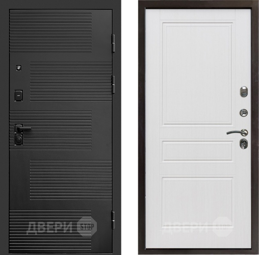 Входная металлическая Дверь Престиж Favorit Классика Белое дерево в Фрязино