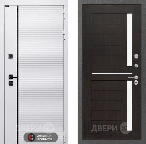 Входная металлическая Дверь Лабиринт (LABIRINT) Royal 02 Венге в Фрязино