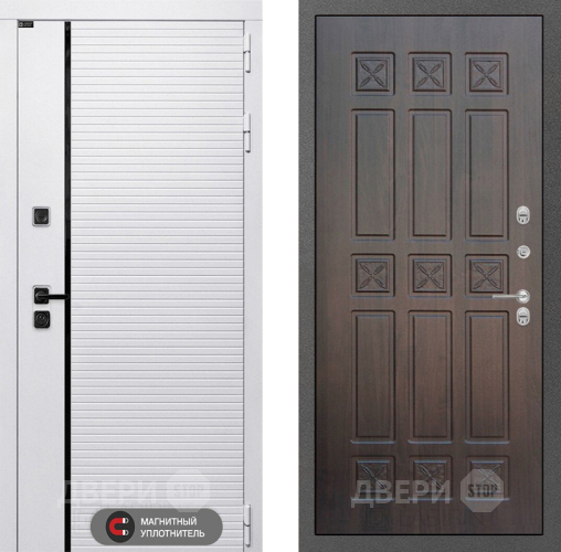 Входная металлическая Дверь Лабиринт (LABIRINT) Royal 16 VINORIT Алмон 28 в Фрязино