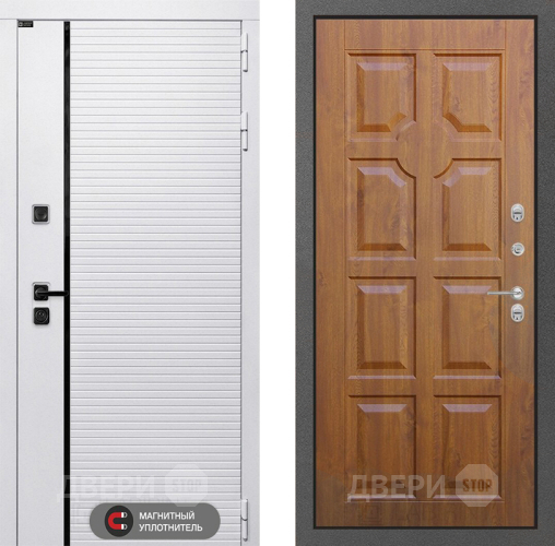 Входная металлическая Дверь Лабиринт (LABIRINT) Royal 17 Дуб золото в Фрязино