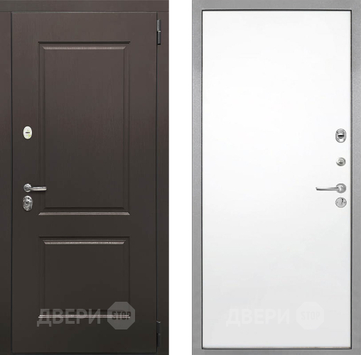 Входная металлическая Дверь Интекрон (INTECRON) Кампо Гладкая Силк Сноу в Фрязино