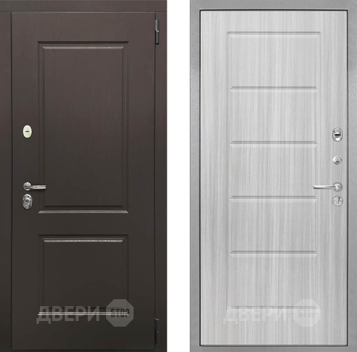 Входная металлическая Дверь Интекрон (INTECRON) Кампо ФЛ-39 Сандал белый в Фрязино