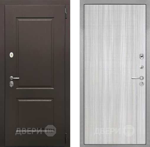 Входная металлическая Дверь Интекрон (INTECRON) Кампо В-07 с молдингом Сандал белый в Фрязино