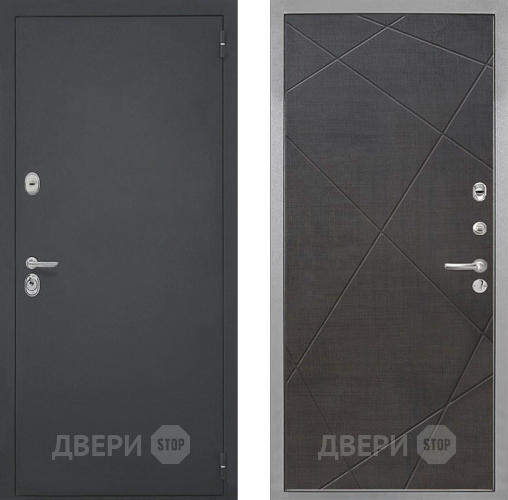 Входная металлическая Дверь Интекрон (INTECRON) Гектор Лучи-М Венге распил кофе в Фрязино