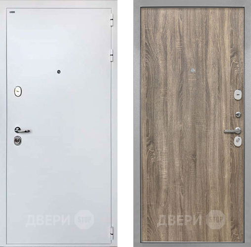 Дверь Интекрон (INTECRON) Колизей White Гладкая Дуб турин в Фрязино