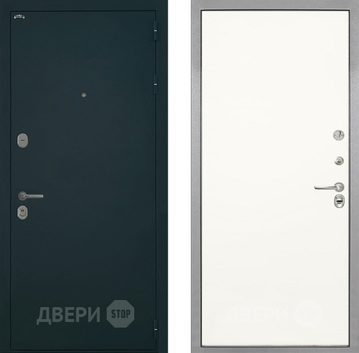 Входная металлическая Дверь Интекрон (INTECRON) Греция Гладкая Слоновая кость в Фрязино