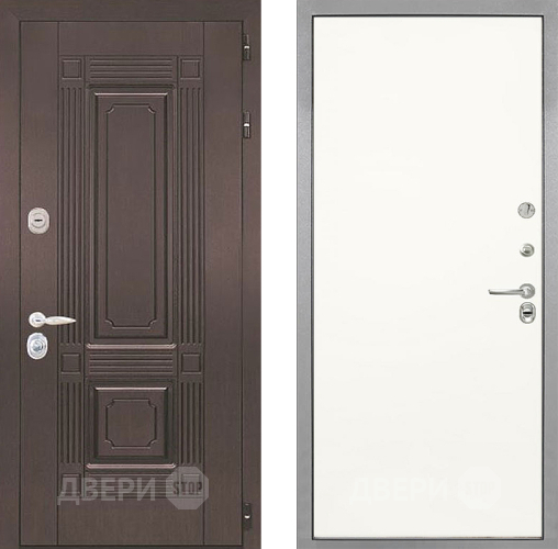 Входная металлическая Дверь Интекрон (INTECRON) Италия Гладкая Слоновая кость в Фрязино