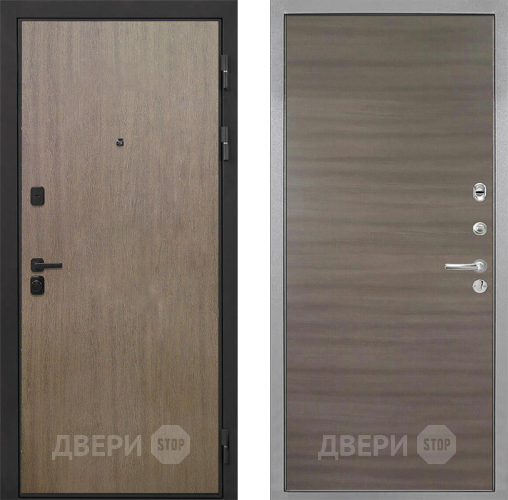 Входная металлическая Дверь Интекрон (INTECRON) Профит Black Венге Коричневый Гладкая Дуб тоскано поперечный в Фрязино