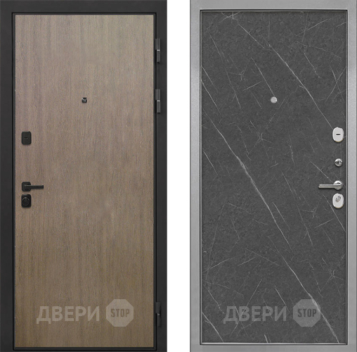 Дверь Интекрон (INTECRON) Профит Black Венге Коричневый Гладкая Гранит лава оникс в Фрязино