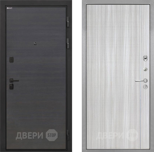 Дверь Интекрон (INTECRON) Профит Black Эковенге В-07 с молдингом Сандал белый в Фрязино