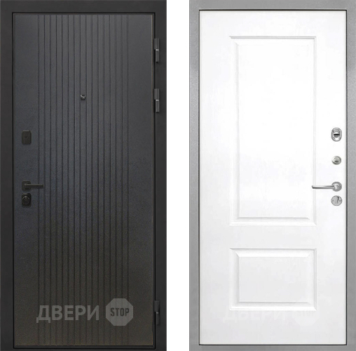 Входная металлическая Дверь Интекрон (INTECRON) Профит Black ФЛ-295 Альба Роял Вуд белый в Фрязино
