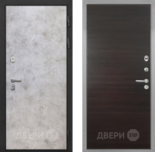 Дверь Интекрон (INTECRON) Гектор Мрамор Светлый Гладкая Эковенге поперечный в Фрязино