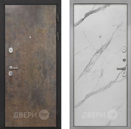 Дверь Интекрон (INTECRON) Гектор Гранж Гладкая Мрамор натуральный арктик в Фрязино